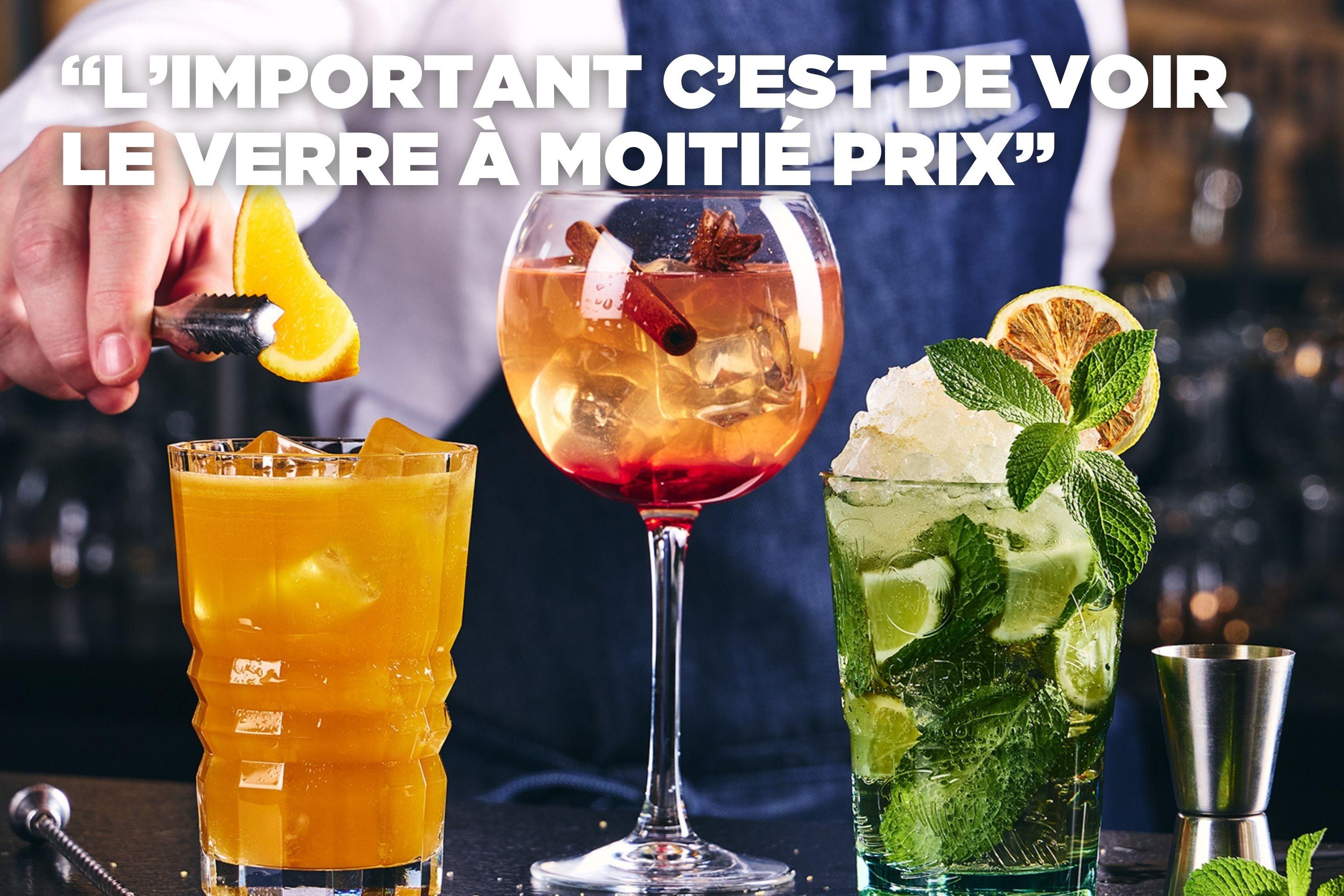 OFFRE HAPPY HOUR : -50% SUR UNE SÉLECTION DE BOISSONS