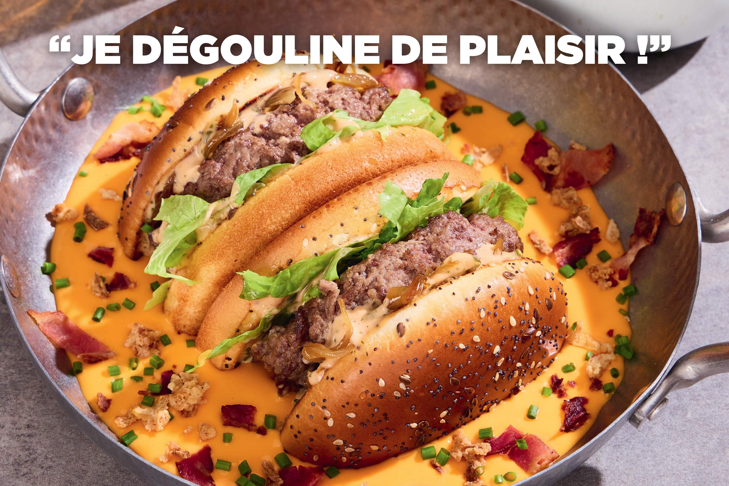 Le Cheddar Lover Burger, tellement cheeesy !
