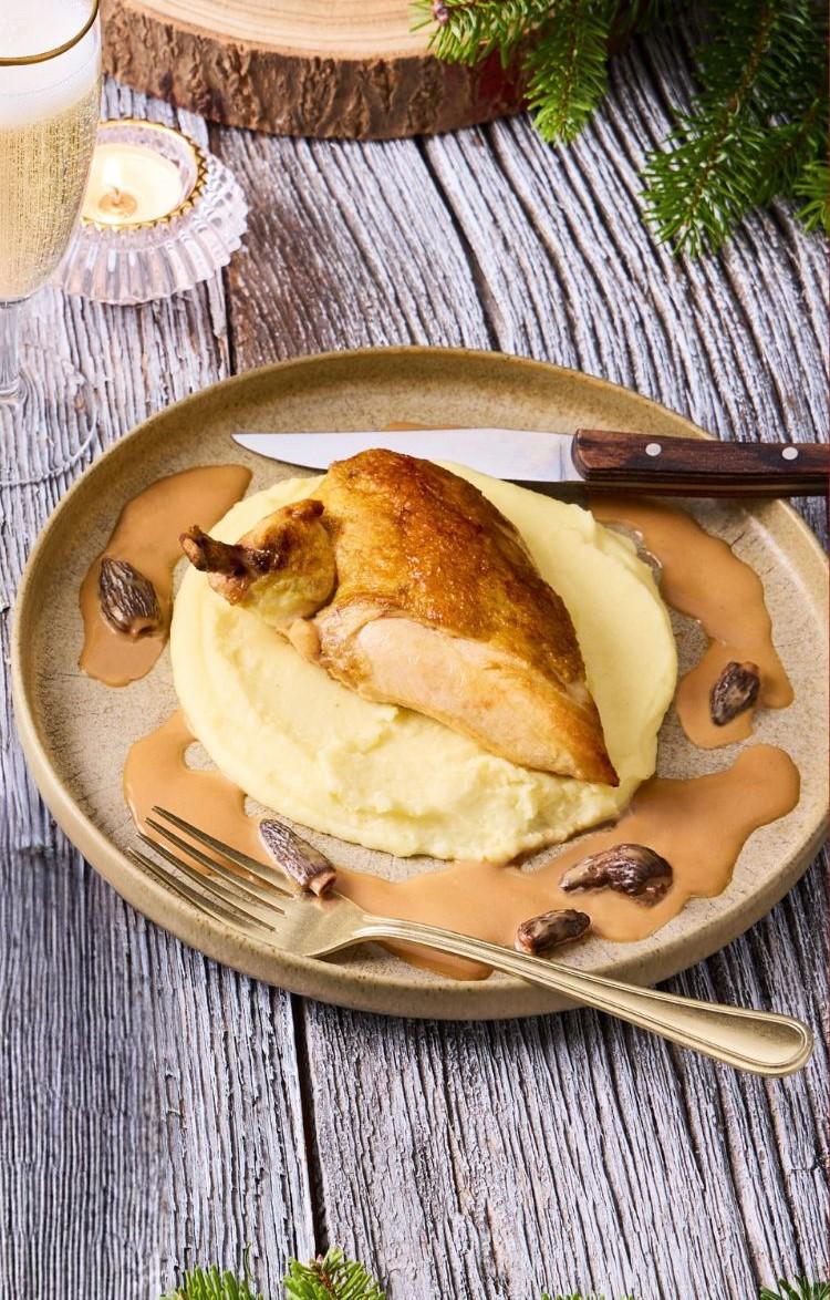 🔥Suprême de volaille aux morilles