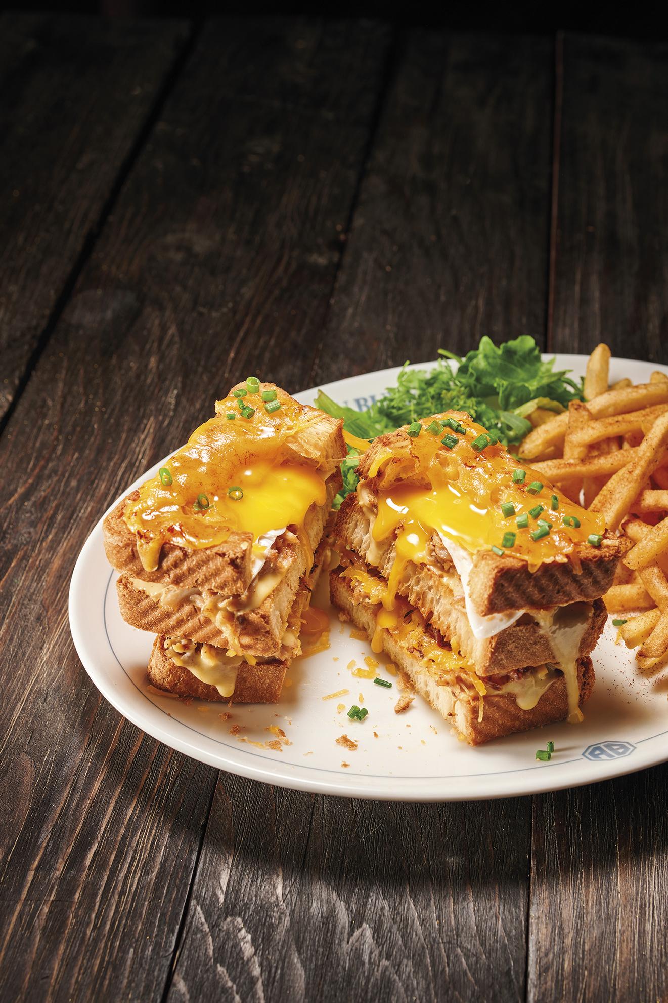 CROQUE CHICKEN CAJUN